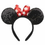Halloween Costume Minnie Micky Mouse Ears Red Polka Dot