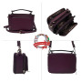 Purse Oprah’s Favorite RFID Credit Card Protection Sleeves Plum Crossbody