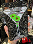 Purse Sequins Martini Evening handbag  Purse Sequins Martini Evening handbag