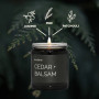 Candle Soy Cedar & Balsam Patchouli Juniper Pine