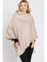 Poncho Textured Taupe