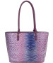 Purse Tote 3 Piece Gradient Purple Blue Purse Tote 3 Piece Gradient Purple Blue