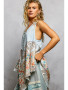 Pol Handkerchief Long Tank ARRIVING FEBRUARY Top Baby Blue  