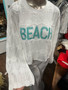 Crocheted Beach Top White 