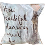 Southern Cotton Mill Pillow How Beautiful Heaven Must Be 