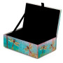 Keepsake Box Glass Dragonfly Velvet Lined
