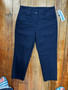 LuLu B Capris Navy Blue