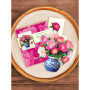 FreshCut Mini Pop Up 3D Peonies Greeting Card