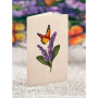 FreshCut Mini Pop Up 3D Lavender Monarch Butterfly Greeting Card