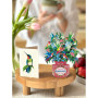 FreshCut Mini Pop Up 3D Hummingbird Greeting Card