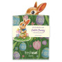 FreshCut Mini Pop Up 3D Easter Bunny Greeting Card