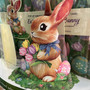 FreshCut Mini Pop Up 3D Easter Bunny Greeting Card