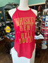 Whiskey Bent & Hell Bound Tank Top Red