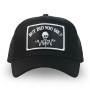 Baseball Trucker Cap Hat Funny But Dis You Die Black
