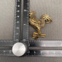 Brass Rooster Figurine