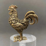 Brass Rooster Figurine