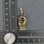 Brass Middle Finger Desktop Figurine 