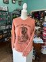 Hrtandluv Sweatshirt Mineral Washed Just A Girl Who Loves Country Music