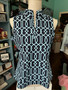 LuLu B Sleeveless 1/4 Zip Top Ladies Golf Pickle Ball UPF 50 gtnt