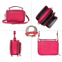 K. Carroll Oprah’s Favorite Purse Crossbody Credit Card Protective Slots Hot Pink