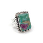 Ruby Fuchsite Stone Adjustable Ring Shape Varies