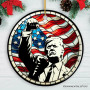 Trump MAGA Ornament America President Of The United States