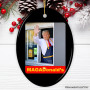 Trump MagaDonalds Funny President of The United States McDonald’s Ornament Christmas