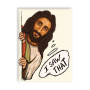 Jesus Funny Magnet I Saw That 3” USA Made