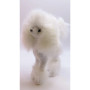Poodle Figurine 4.5” White