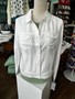 LuLu B Denim Jacket White