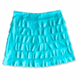 LuLu B Skort Ruffle Cha Cha Phone Pocket On Shorts  Turquoise