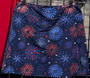 LuLu B Fireworks Navy Skort Phone Pocket & 2 Waist Zip Pockets