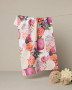 Geometry Kitchen Hand Towel Microfiber Bright Blooms