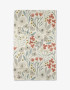 Geometry Kitchen Hand Towel Microfiber Daffodils Made TaupeTan Flowers
