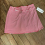 LuLu B Skort Red Stripe Phone Pocket On Shorts 250th Anniversary July 4th