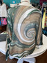 Loowie Olive Beige Lightweight Knit Top One Size Top
