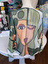 Loowie Lightweight Olive Lady Picasso One Size Top Knit