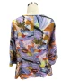 Floral Round Neck Kamana Top
