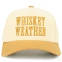 CC Baseball Trucker Cap Golden Yellow Whiskey Weather Adjustable