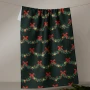 Geometry Kitchen Hand Dish Towel Holiday Garland Microfiber 