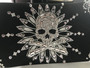 Bandana, Skull Rhinestone with Ring Of Bling MORE COLORS, FREE SHIP