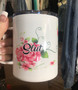 Mug, Thermal Travel Floral Slut Two Sided