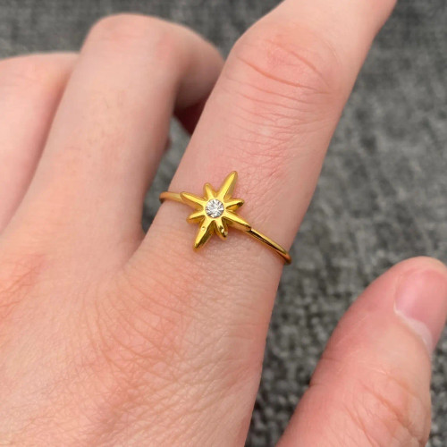 Ring, Burst Adjustable - Go Brazen