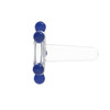 White Rhino Glass Screen Flower-Blue Angle