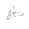 White Rhino Glass Screen Triangle-Clear
