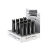 White Rhino Lighter Sidekick B Series Transparent Black - 12CT Display