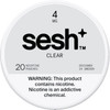 Sesh + Nicotine Pouches-Clear 4mg