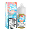 Cloud Nurdz Salts Iced Strawberry Peach Synthetic Nicotine 30ml E Juice 25mg
