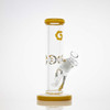 Hillside Water Pipes Beaker 9MM Straight Yellow