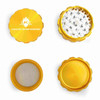 KOZO GRINDER M1- 3 Inch ALUMINUM 4CT-GOLD